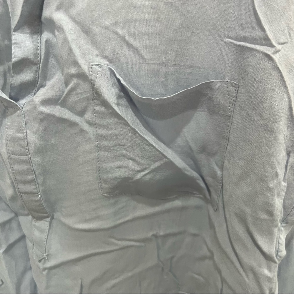 Addie Light Blue Blouse - Picture 3 of 6